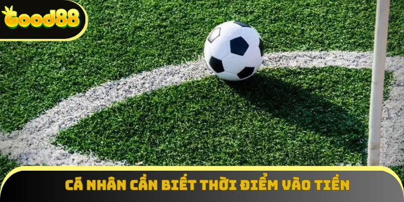 Cá nhân cần biết thời điểm vào tiền