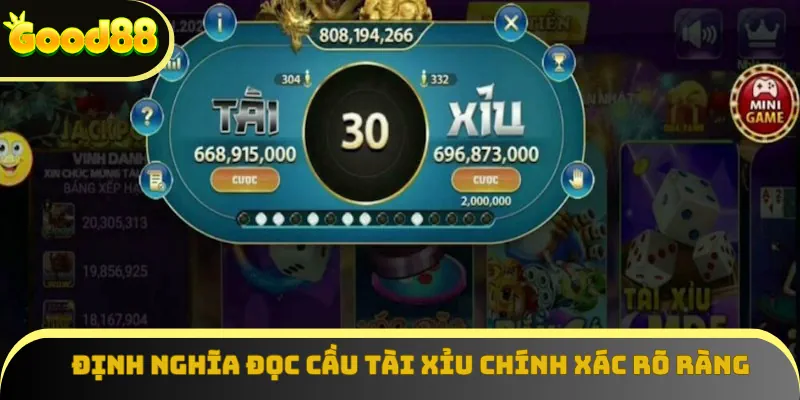 Định nghĩa đọc cầu tài xỉu chính xác rõ ràng