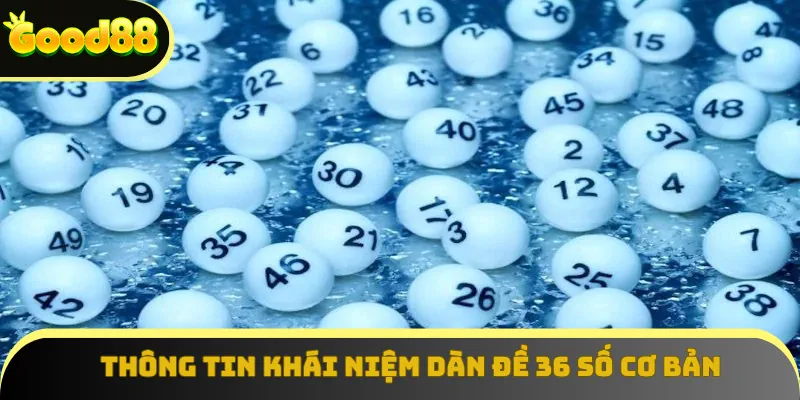 Thông tin khái niệm dàn đề 36 số cơ bản